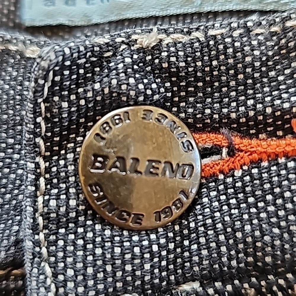 Baleno Wide Leg Jeans Faded Black Size 31 - Picture 11 of 13